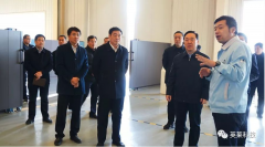 唐山市市委书记王浩莅临英莱科技参观指导